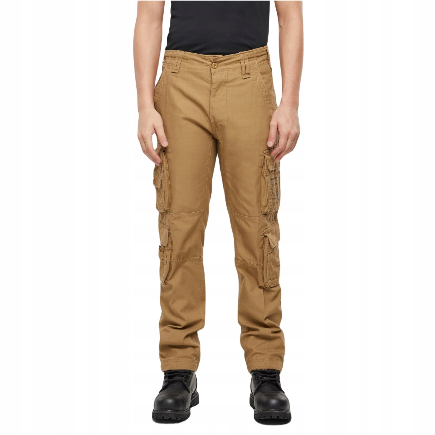 Kalhoty Brandit Pure Slim Fit Beige M