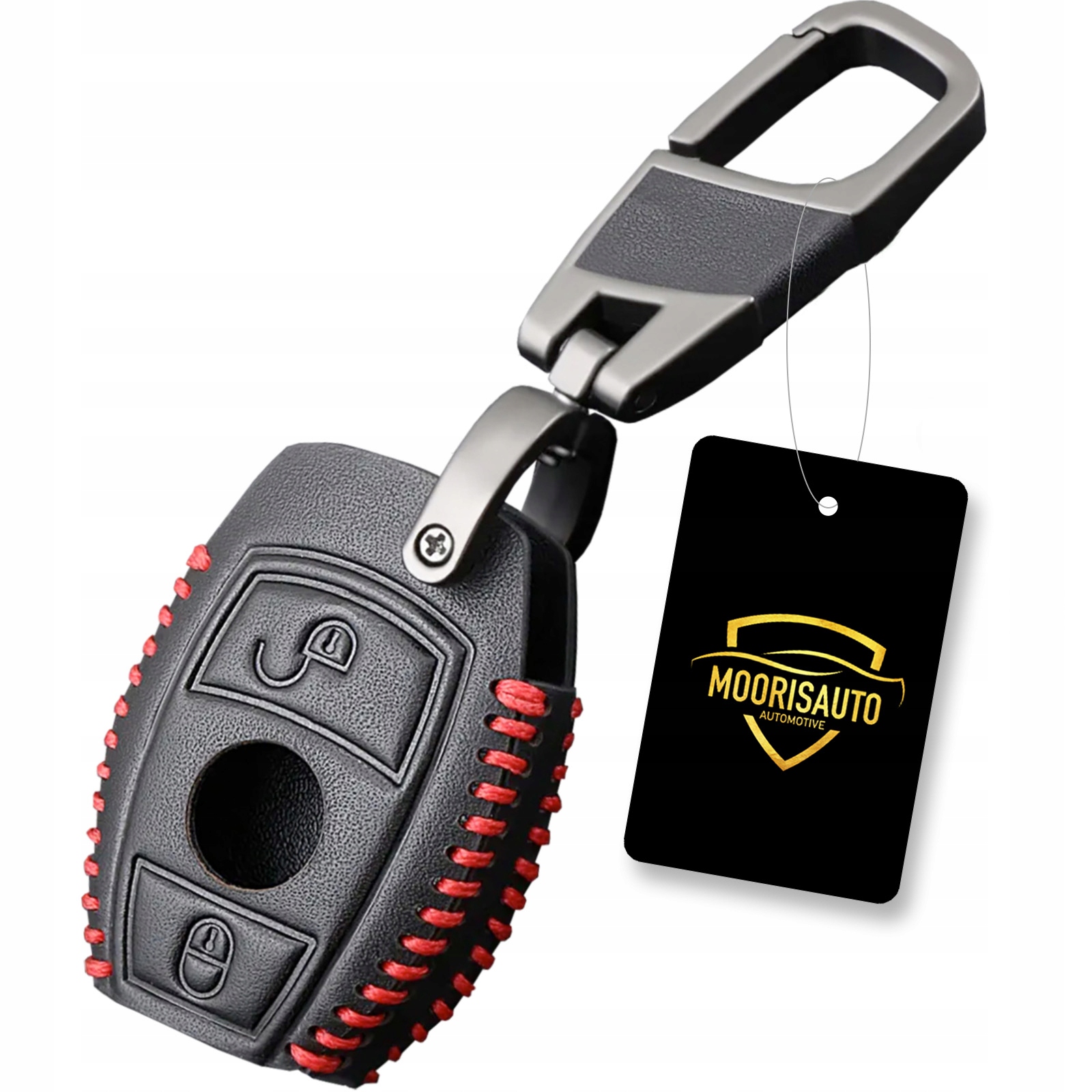 Skórzane etui pokrowiec na kluczyk Mercedes A B C E Cla Cls Glc ML Gla Glk