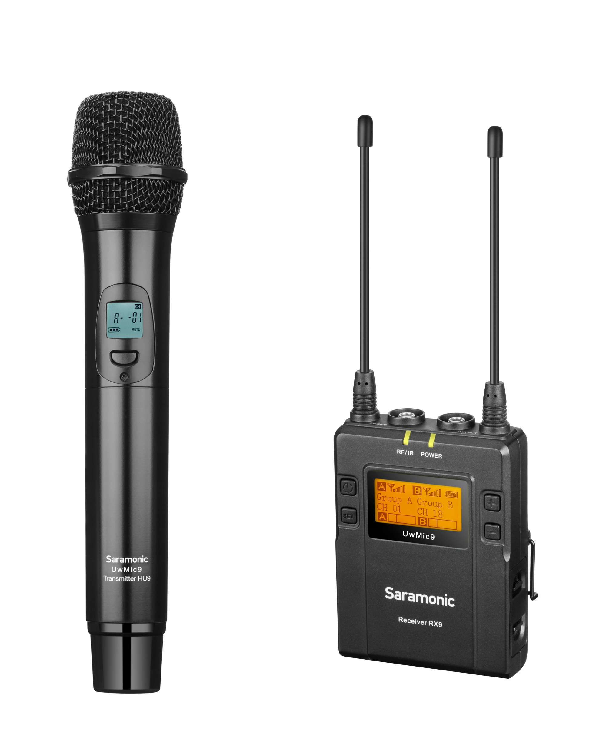 

Saramonic UwMic9 Kit 4 Zestaw RX9+ Mikrofon HU9