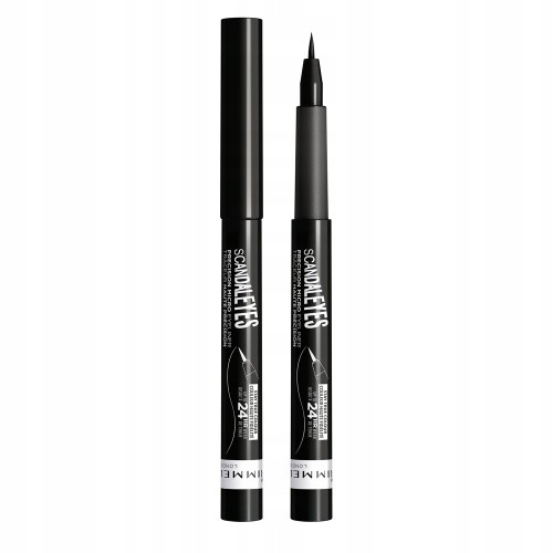 Rimmel Scandal Eyes Microliner voděodolná tužka na oči 001 Black