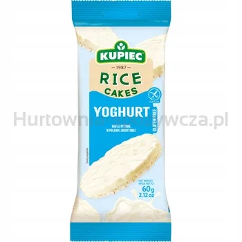 Kupiec Rýžové oplatky v jogurtové polevě 60 g