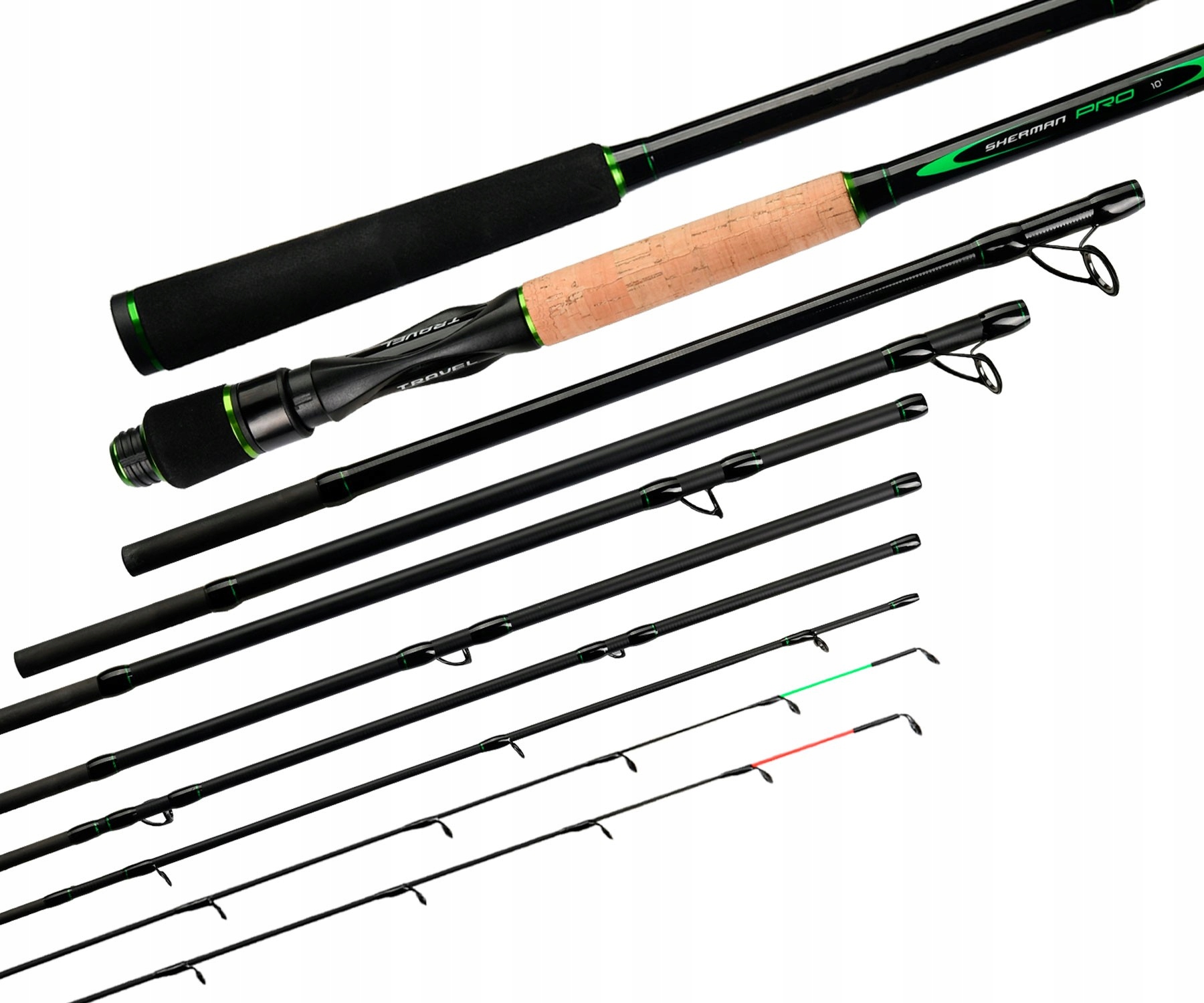 Wędka Flagman Sherman Pro Ng Travel Feeder 3.3m 60g F0010074