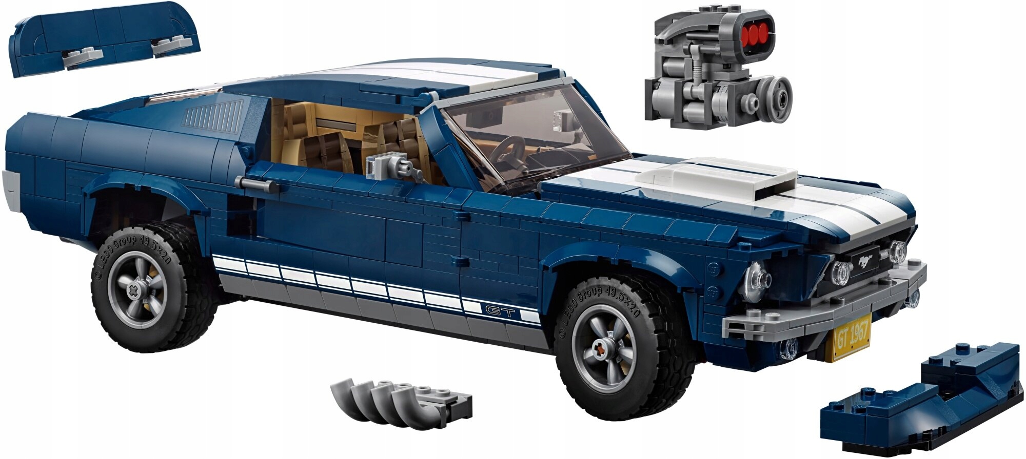 LEGO 10265 CREATOR EXPERT - FORD MUSTANG Wiek dziecka 16 lat +