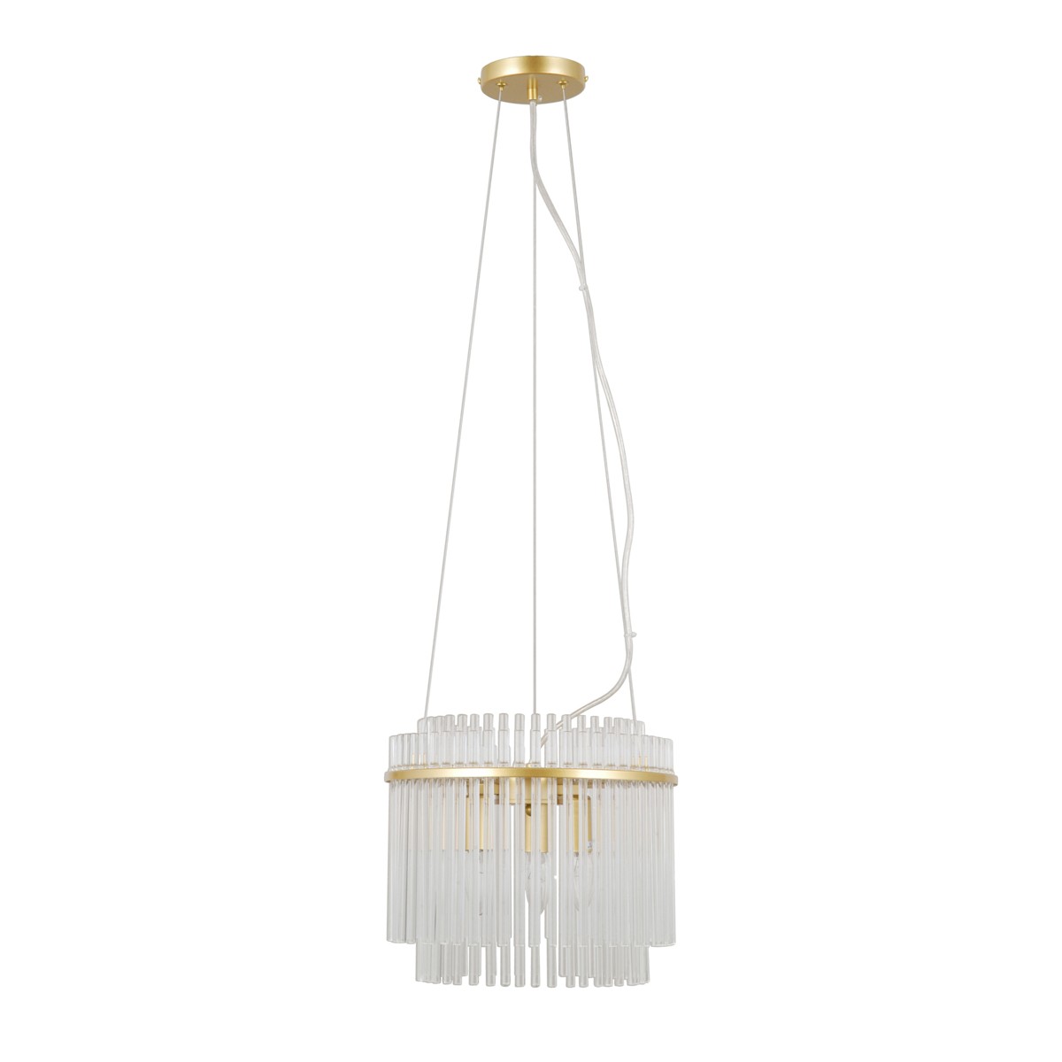 Bonte PND-40929-3A-GD Moderná závesná lampa v štýle glamour