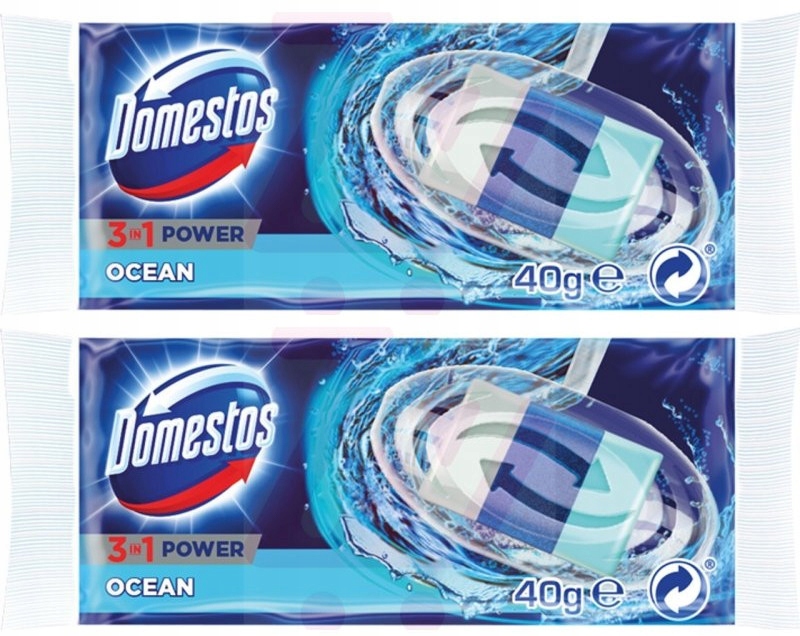 

Domestos Power 3w1 Kostka Wc Ocean Zapas Wkład x2