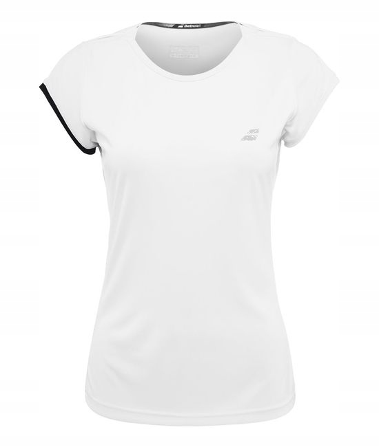 Koszulka Dziewczęca Babolat Performance Cap Sleeve Top Girl White 140