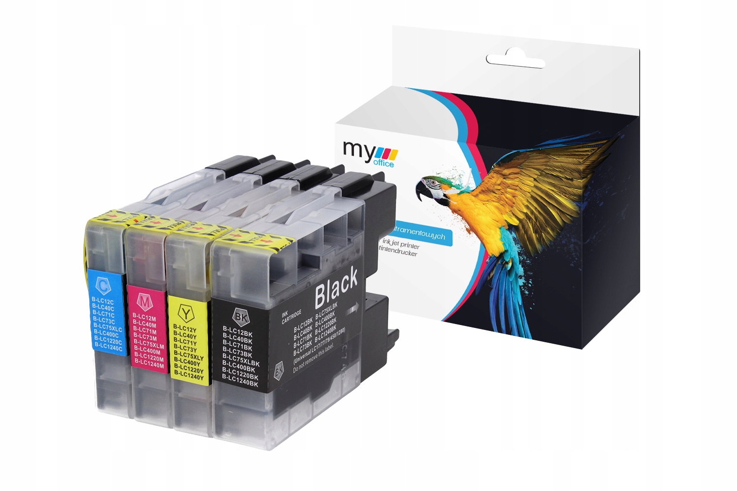 

Komplet tuszów Cmyk LC1240 DCP-J525W MFC-J625DW