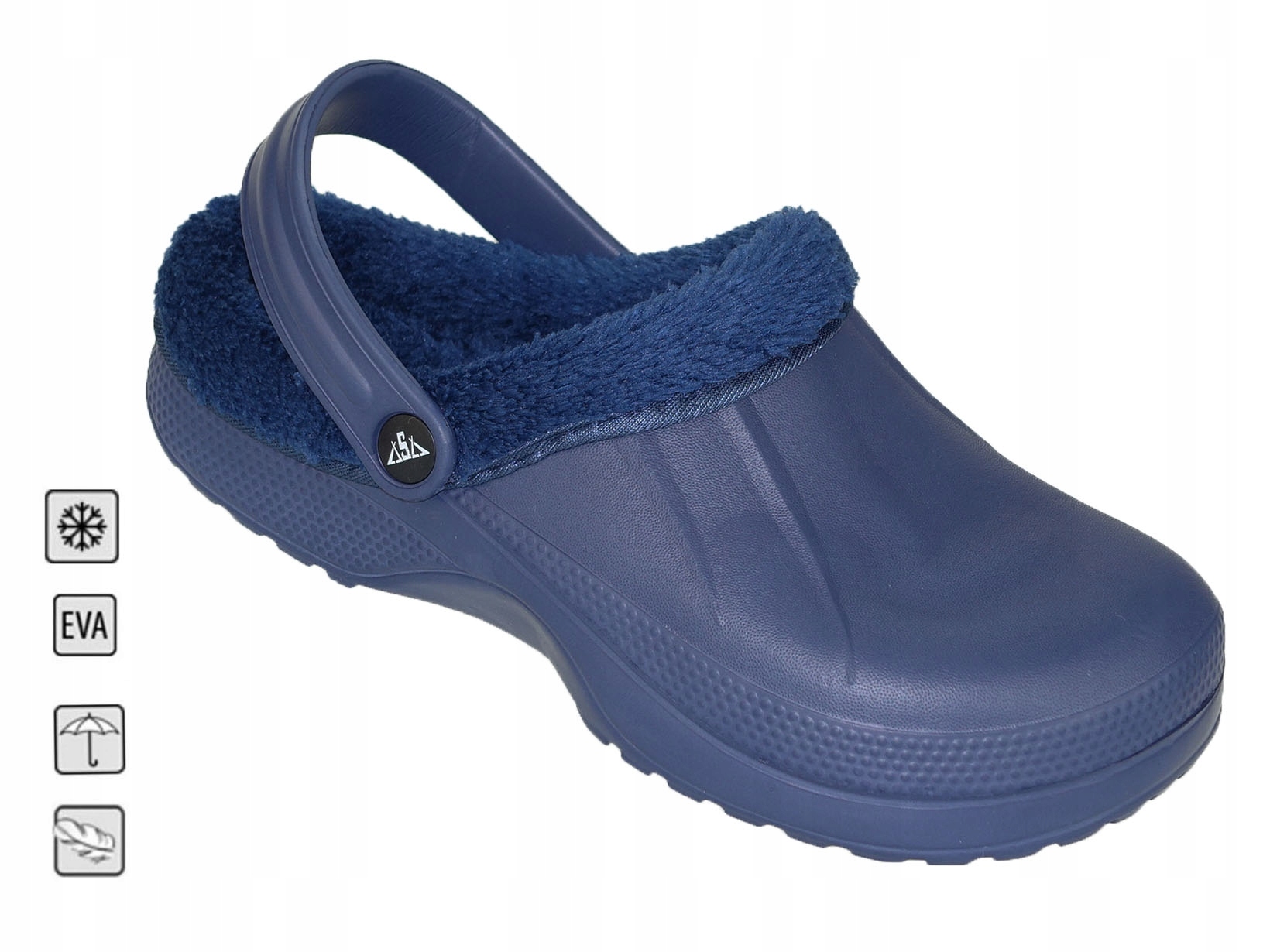 

Klapki Kroksy Ogrodowe Męskie Ocieplane Piankowe