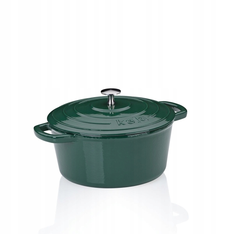 Kela KL-12900 Calido okrúhly smaragdovo zelená 24x12 cm 38l