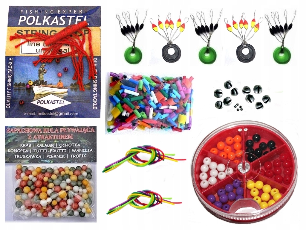 WYPYCHACZ + AKCESORIA PRZYDATNE PODCZAS WĘDKARSKICH WYPRAW. Marka inna