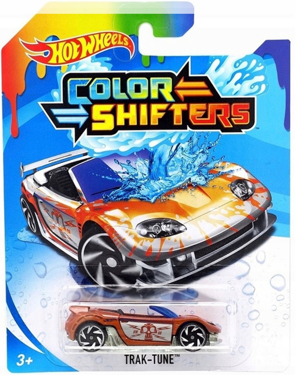 

Mattel Hot Wheels Color Shifters Trak Tune 8 cm