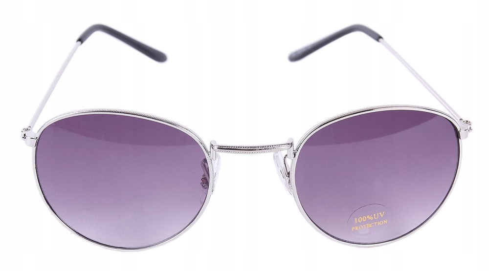 

Srebrne okulary przeciwsłoneczne Primark Opia 100