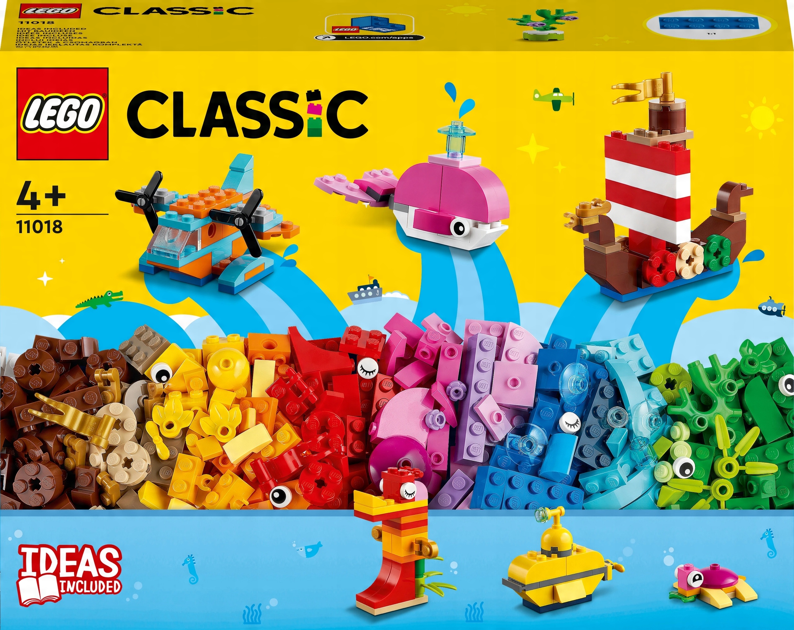 

Lego Classic Kreatywna oceaniczna zabawa 11018