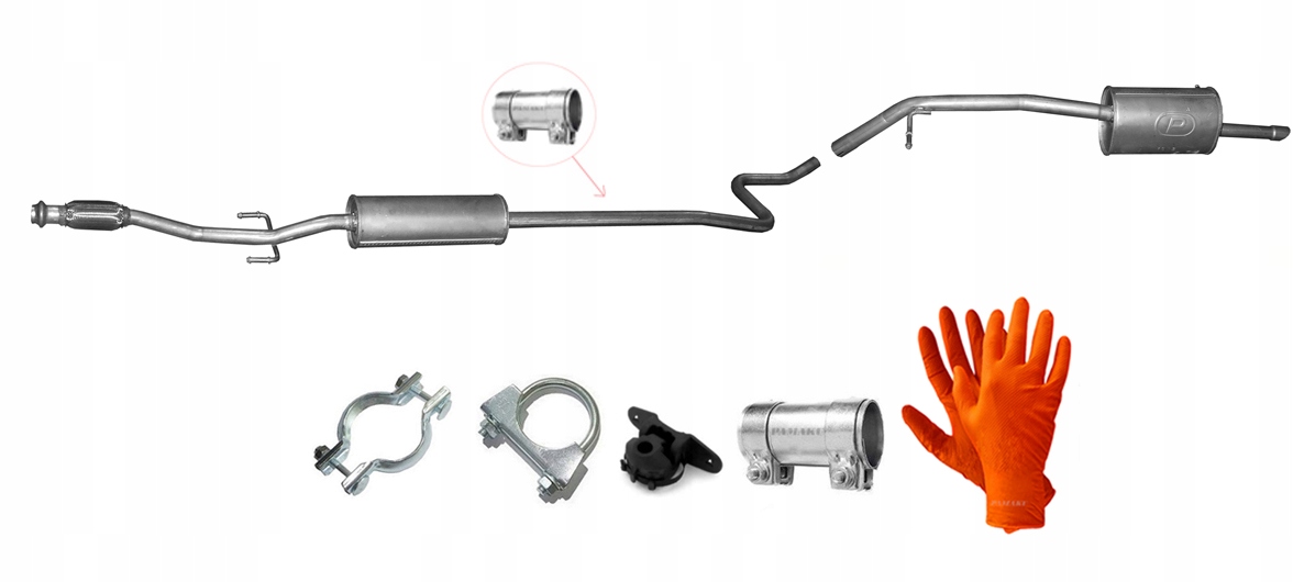 Peugeot 301 1.2VTi 12V 53kW (2012-11/2014) Tlumič Koncový