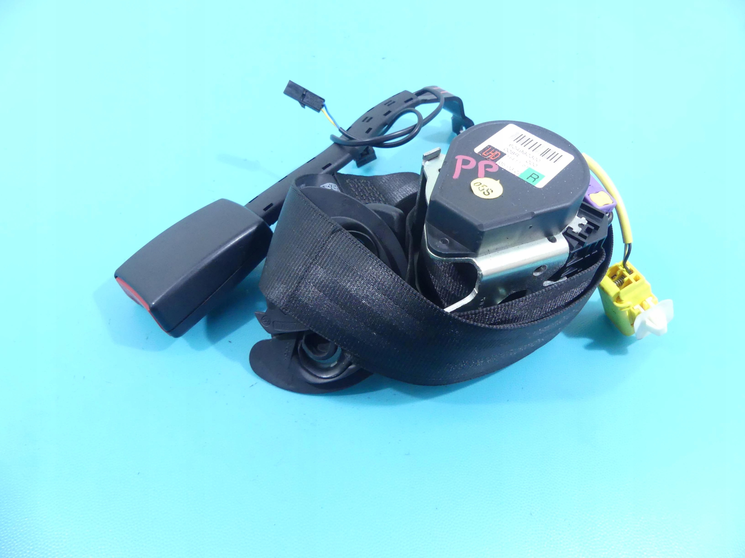 604990300, 5M1857706 - РЕМІНЬ БЕЗПЕКИ ПЕРЕДНЯ ПРАВА ПРЯЖКА GOLF V PLUS