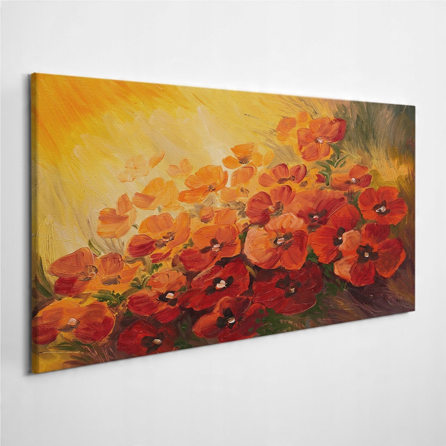 

Fotoobraz z zdjęciem Abstrakcja Kwiaty Maki 120x60