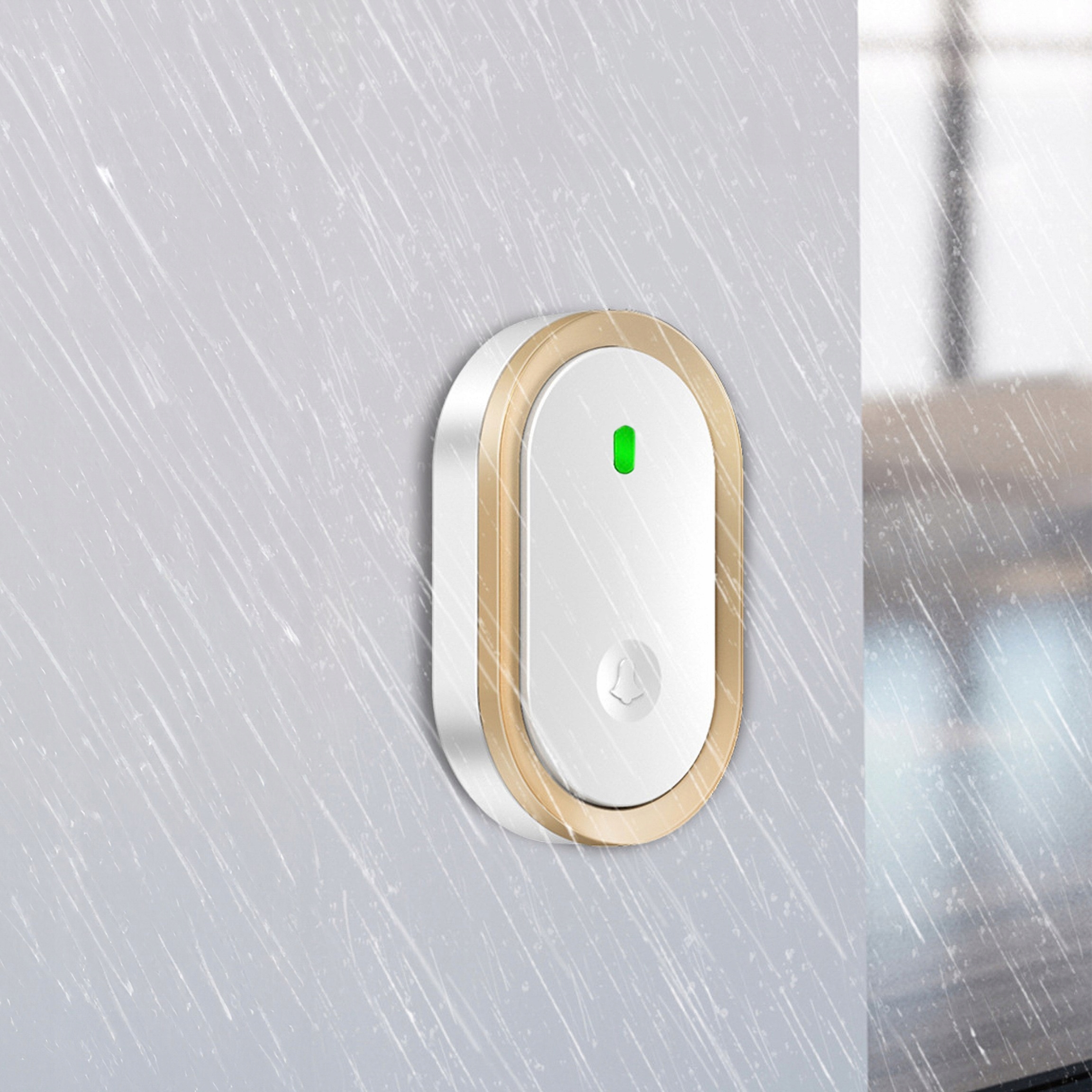 DZWONEK BEZPRZEWODOWY WODOODPORNY DO DRZWI Kod producenta MELODIE E783