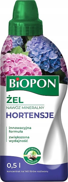 

Biopon Żel Nawóz Odżywka Do Roślin Hortensji 0,5L