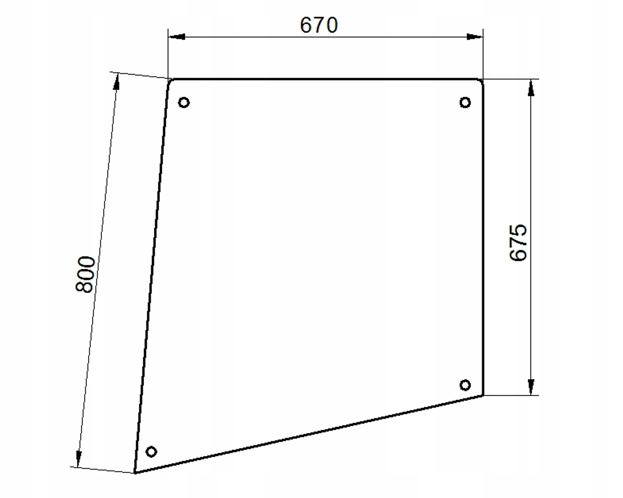 sklo Case kabina Combi Cab Silent horní dveře