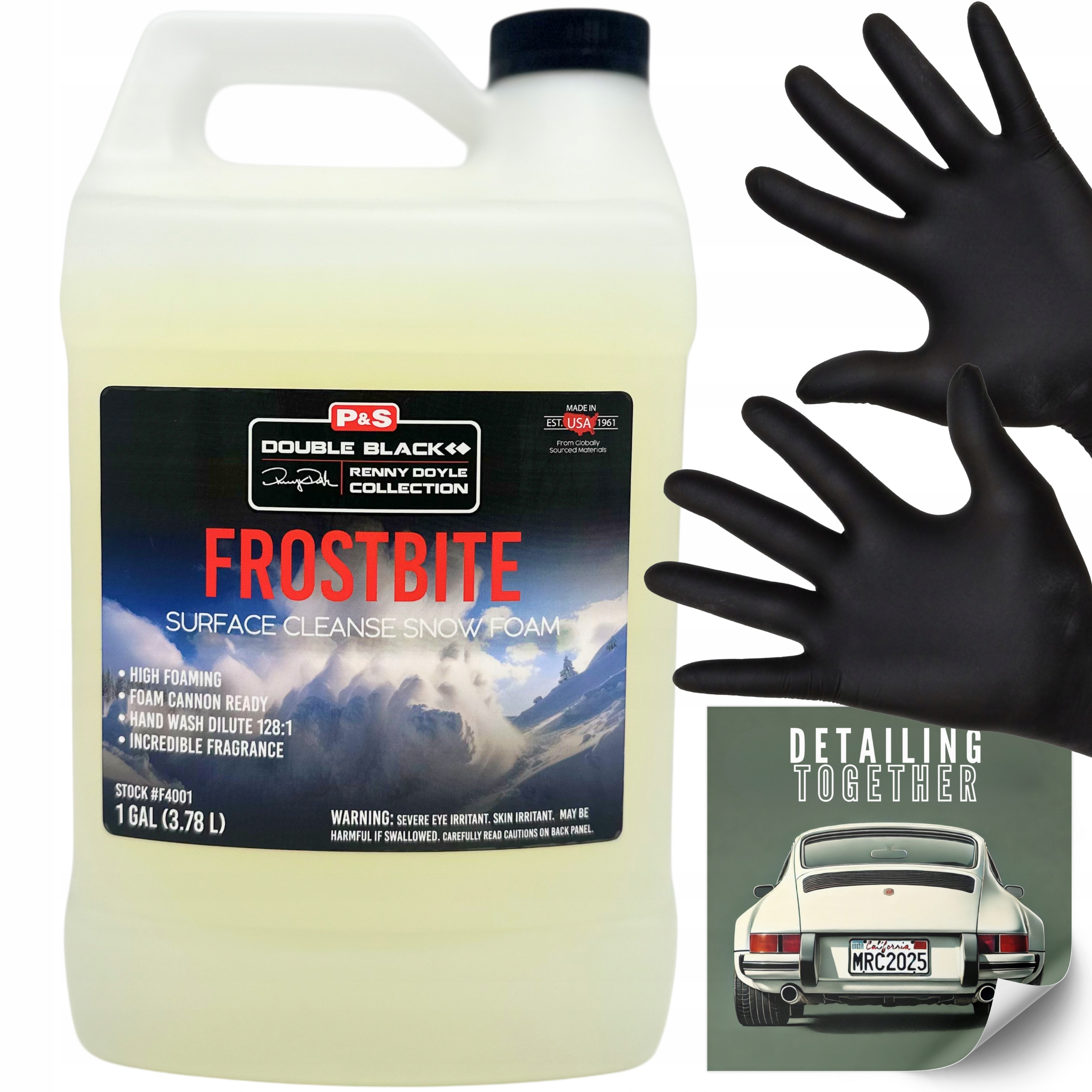 P&s Frostbite Surface Cleanse Snow Foam Aktívna pena na umývanie auta 3,8L