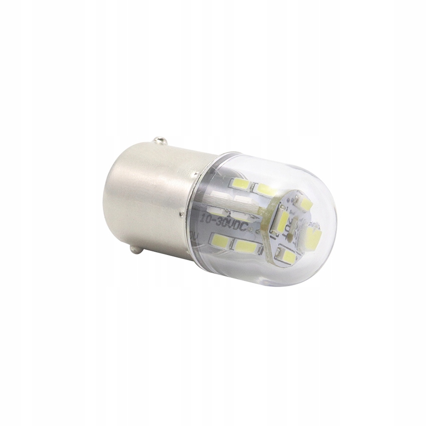 Żarówka Led ciepła 3500K BA15S R5W R10W 12V 24V DC 5W 10W pozycja