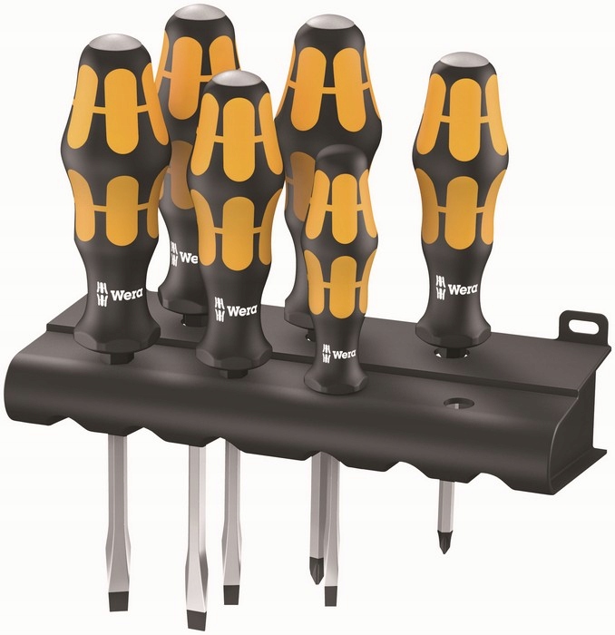 Sada Šroubováků Kraftform Pro Údery S Držákem, 6 Dílů