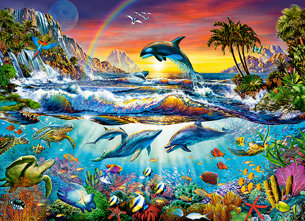

Puzzle Układanka Podwodny Raj 8+ 300 El Castor