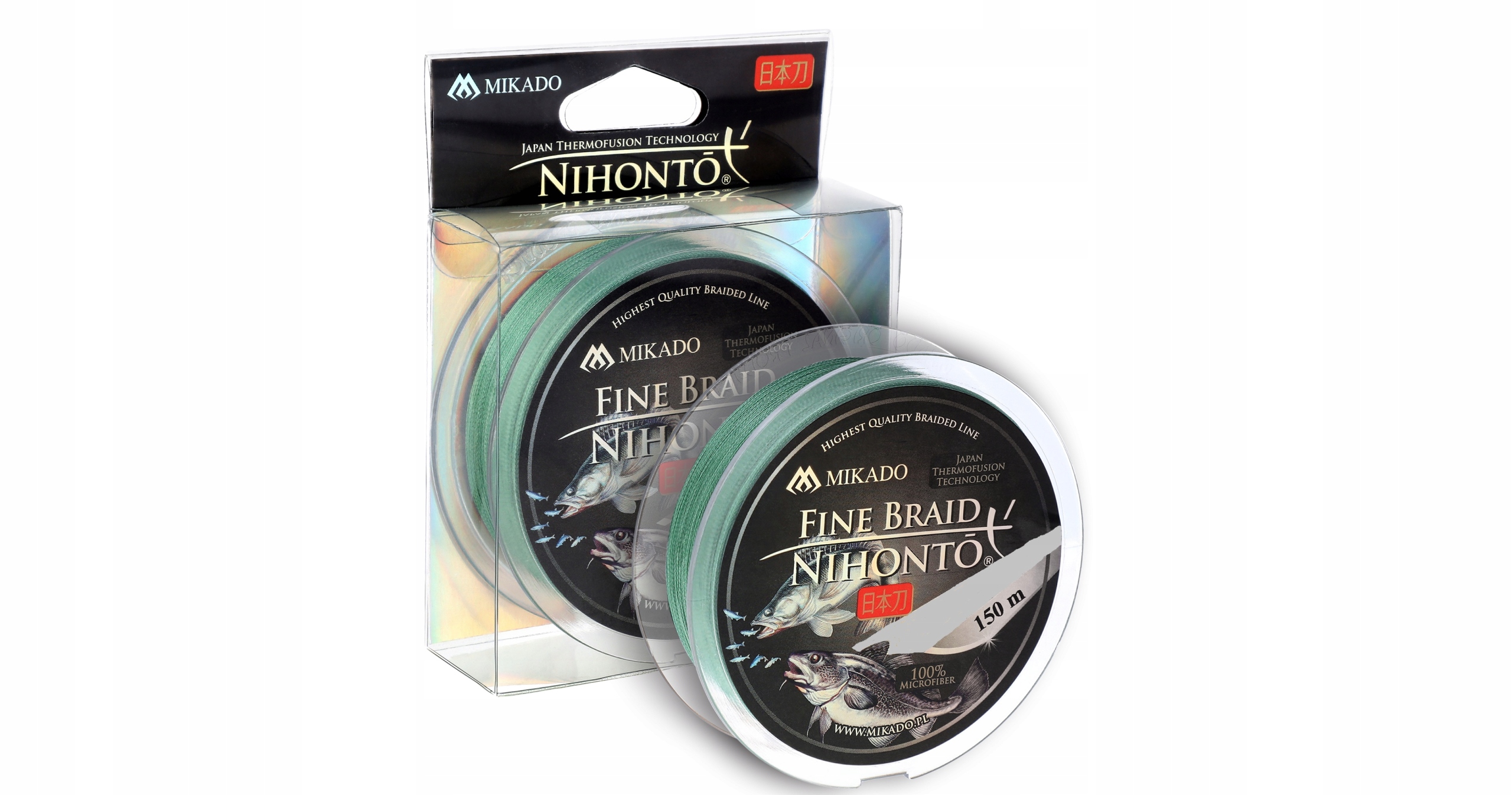 

Plecionka Mikado Nihonto 0,16mm -150m Zielona