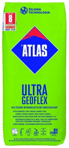 ATLAS GEOFLEX ULTRA ADHESIVE FOR GLAZE 25KG