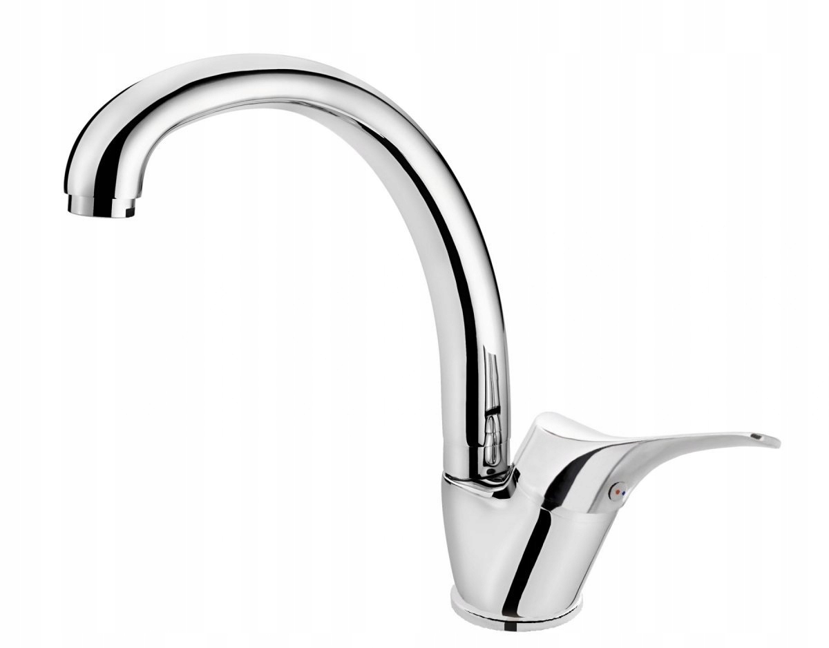 Stojánková dřezová baterie Joko chrom, páková, 256 mm