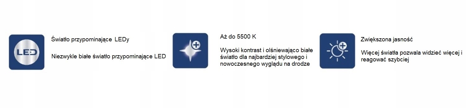 OSRAM H1 5500K COOL BLUE HYPER BOOST WHITE XENON Producent Osram