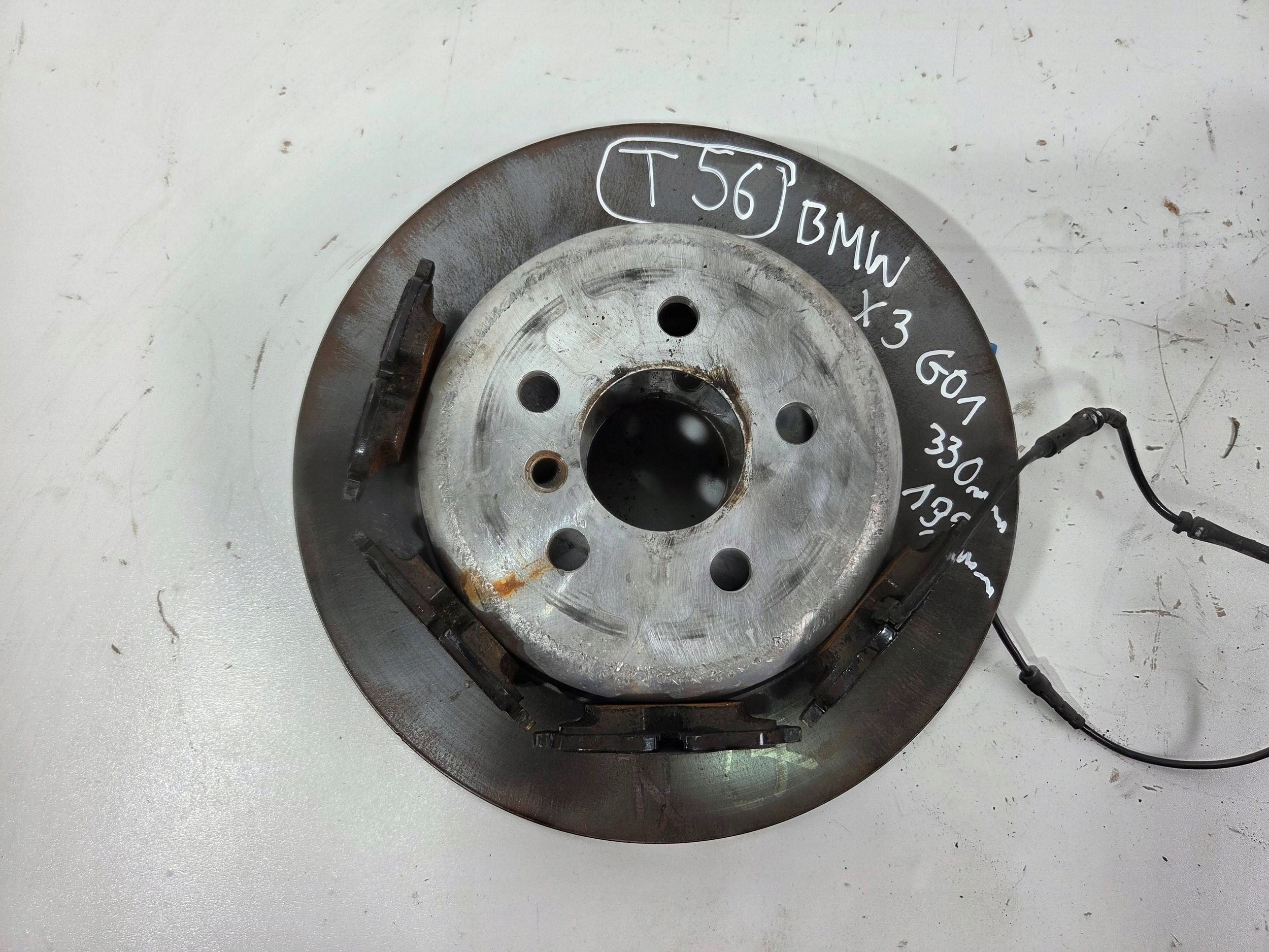 BMW X3 G01 X4 G02 ,G30 G31 kotuče brzdové plotýnky (T56)