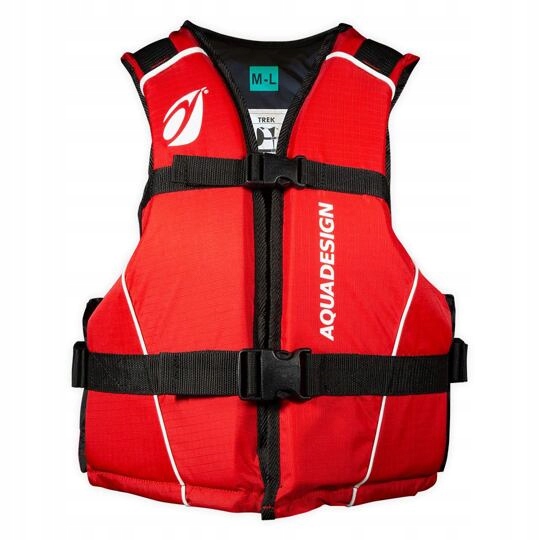 vesta plovací Aquadesign Trek M/L Red vel: M/L