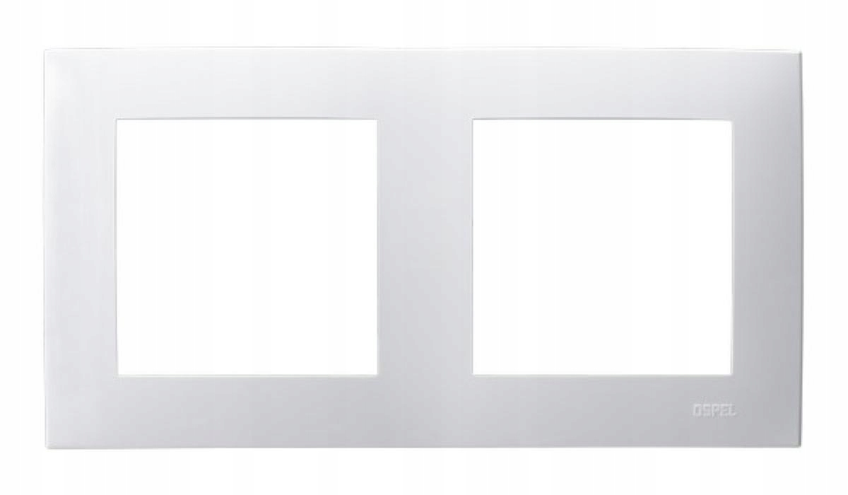 SZAFIR Ramka podwójna dwukrotna BIAŁY R-2Z/00