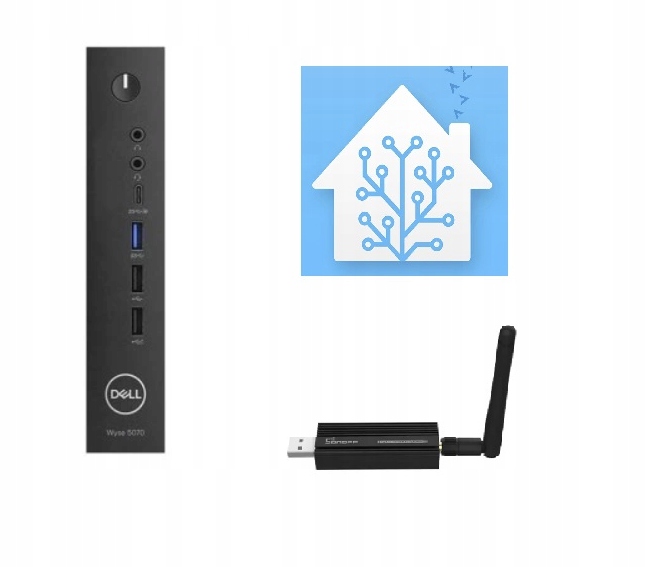 Home Assistant ZigBee Dell 5070 CC2652P Sonoff
