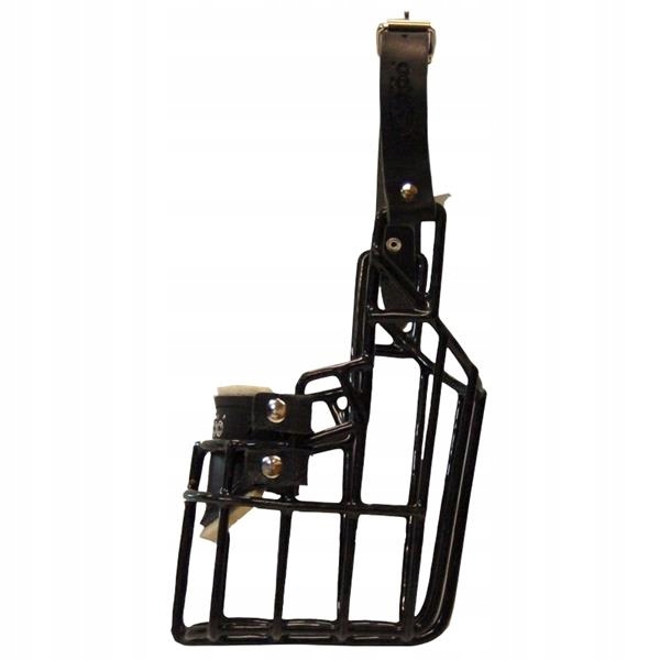 Levně Náhubek kovový Kolie,Baset fena, gumoplast 90 x 100 x 100 mm