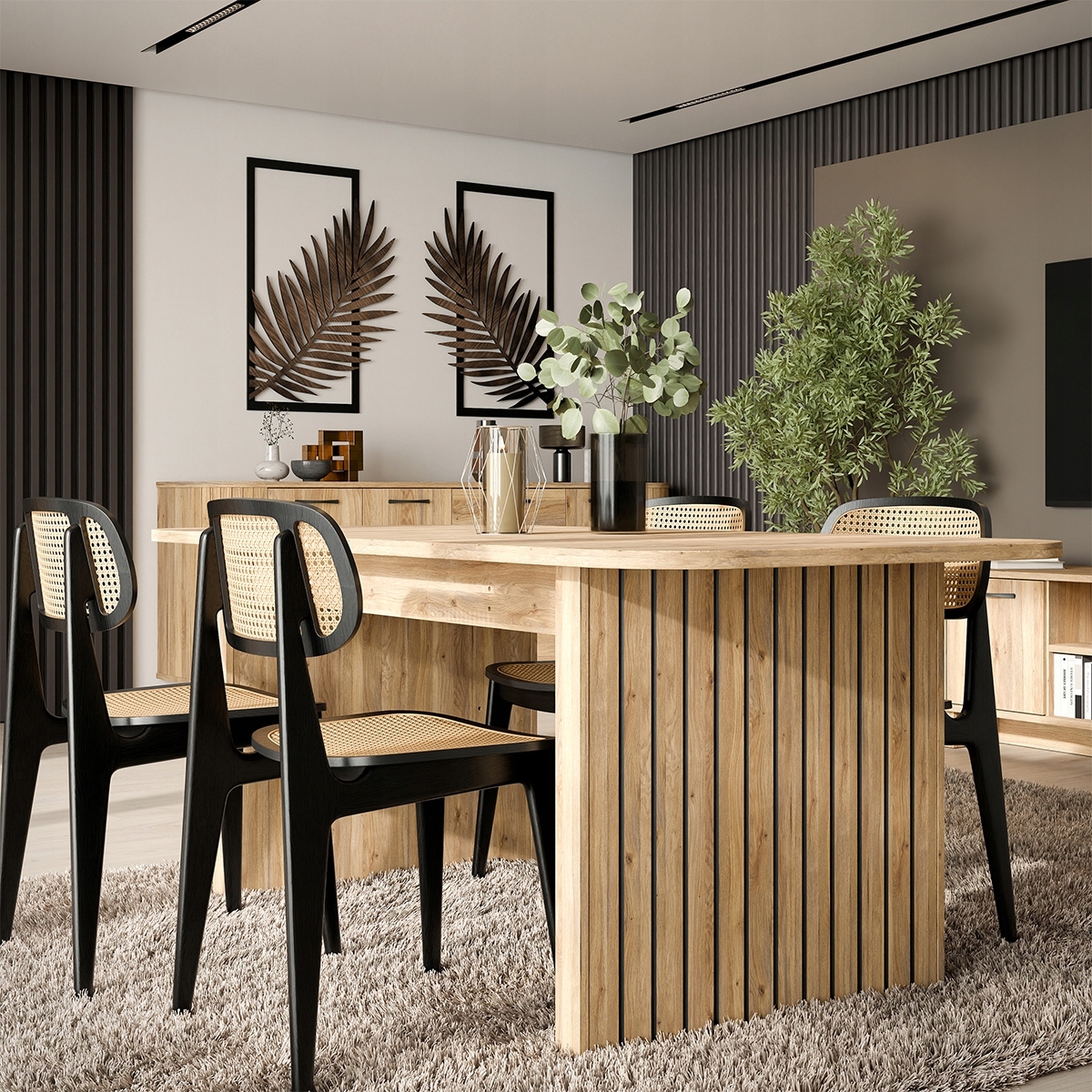 Stół rozkładany 180 - 230 cm FORMSWIFT TBLT7128 - owalny blat / FORTE Kolekcja FORMSWIFT