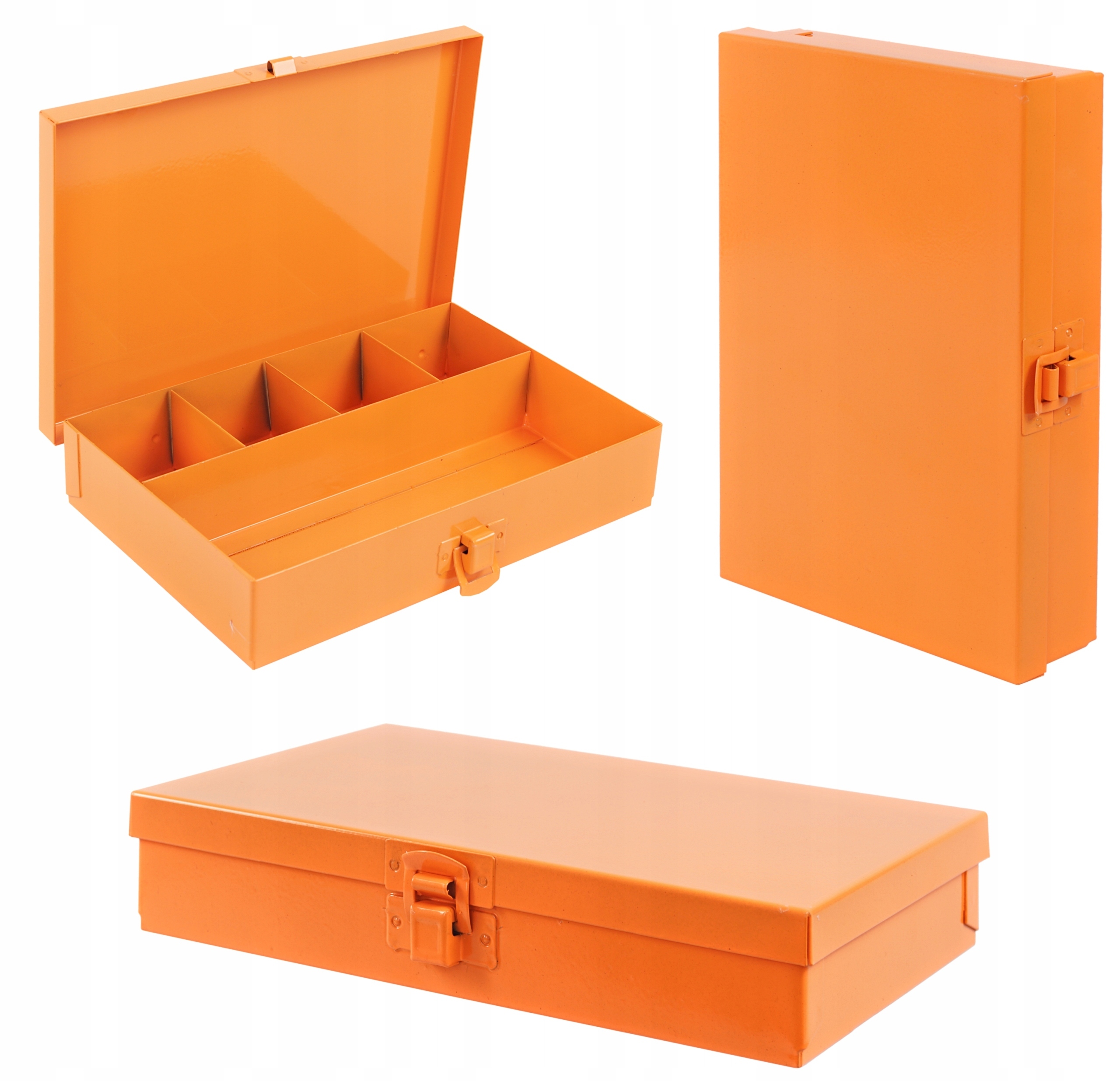 ORGANIZER BOX METALOWY PRASKA ZACISKARKA TULEJKI