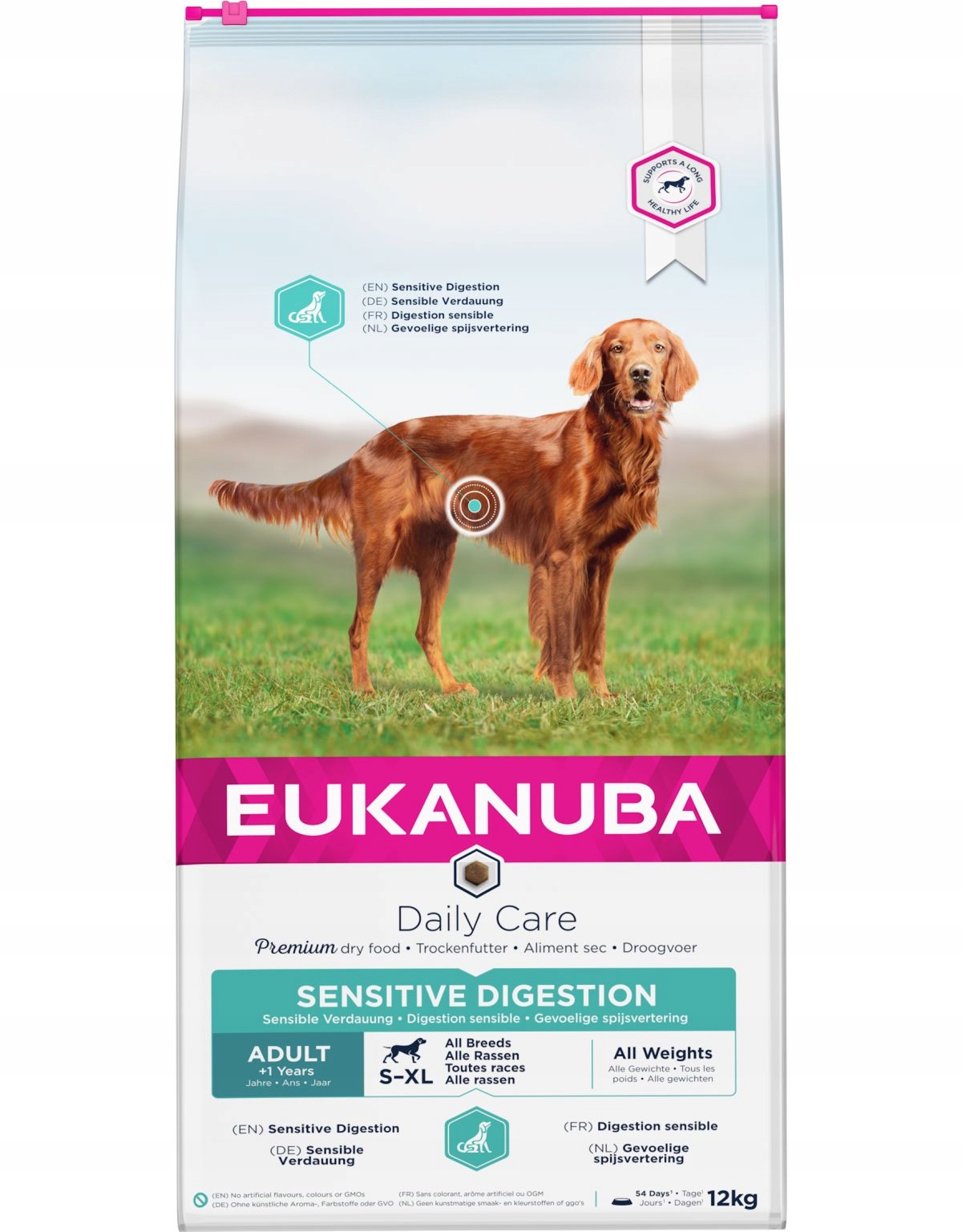 Levně Eukanuba Daily Sensitive Digestion suché krmivo pro psy s citlivým
