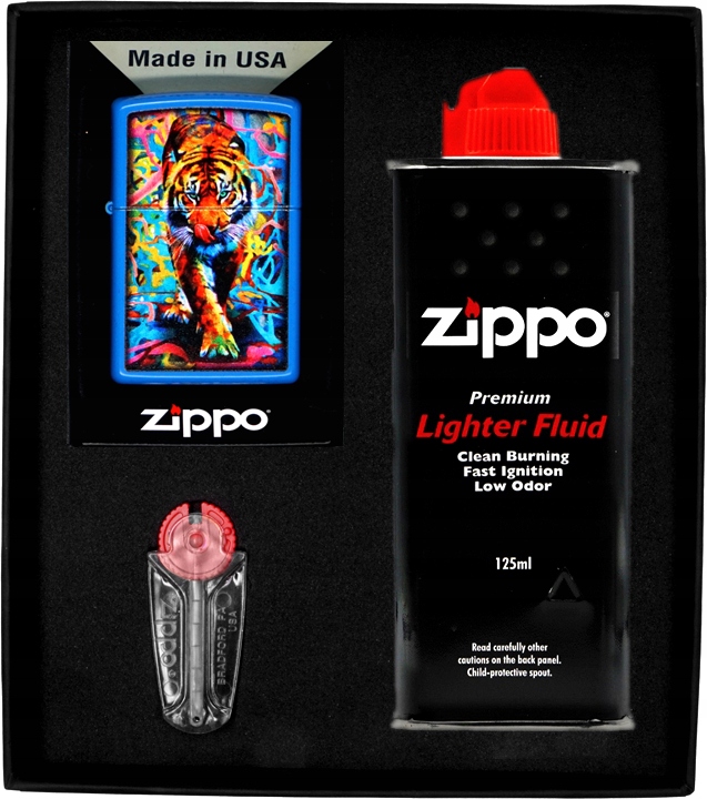 Sada Zippo Zapalovač Tiger Dárkový No1