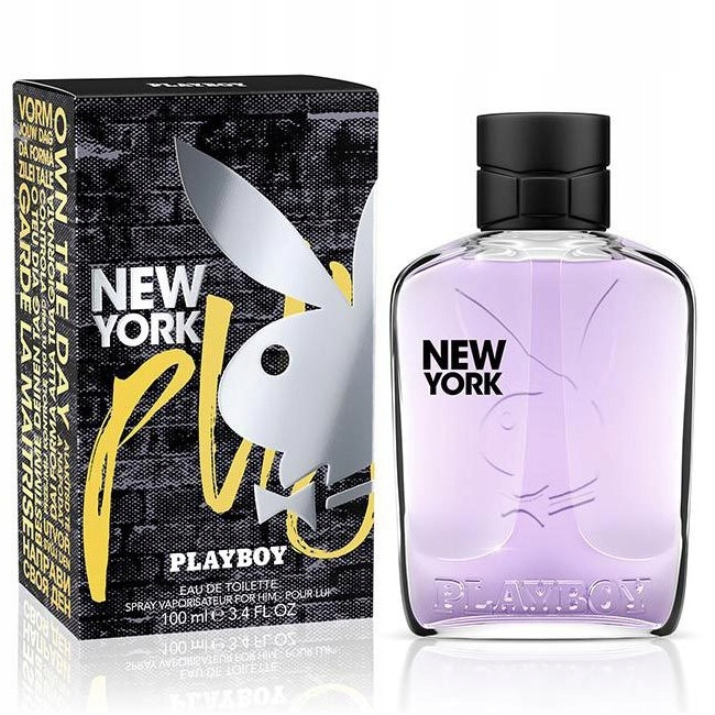 Playboy New York toaletní voda sprej pro muže 100 ml Edt