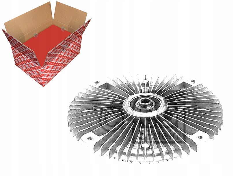 Feb18008 МУФТА ВЕНТИЛЯТОРА РАДІАТОРА MERCEDES O