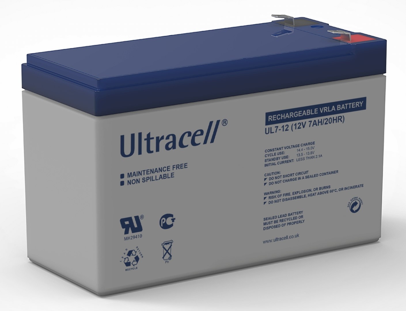 

Akumulator Agm Ultracell Ul 12V 7Ah