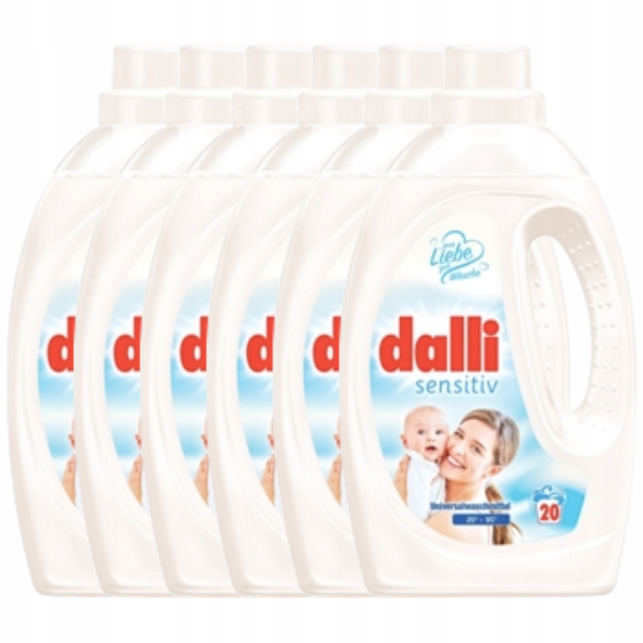 

Płyn do prania Dalli Sensitive 1,1l x6 delikatny