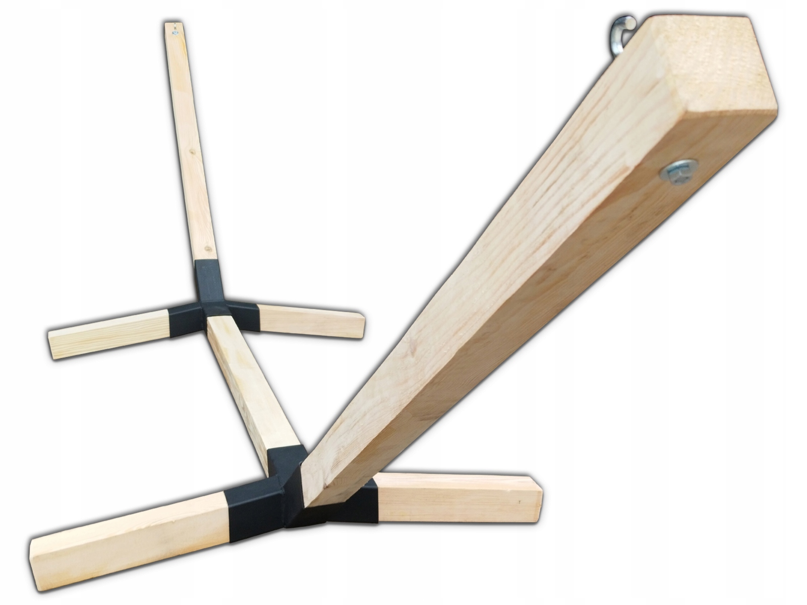 DUŻY STELAŻ na HAMAK OGRODOWY DWUOSOBOWY przenośny - COMFORT ZONE do 250 KG