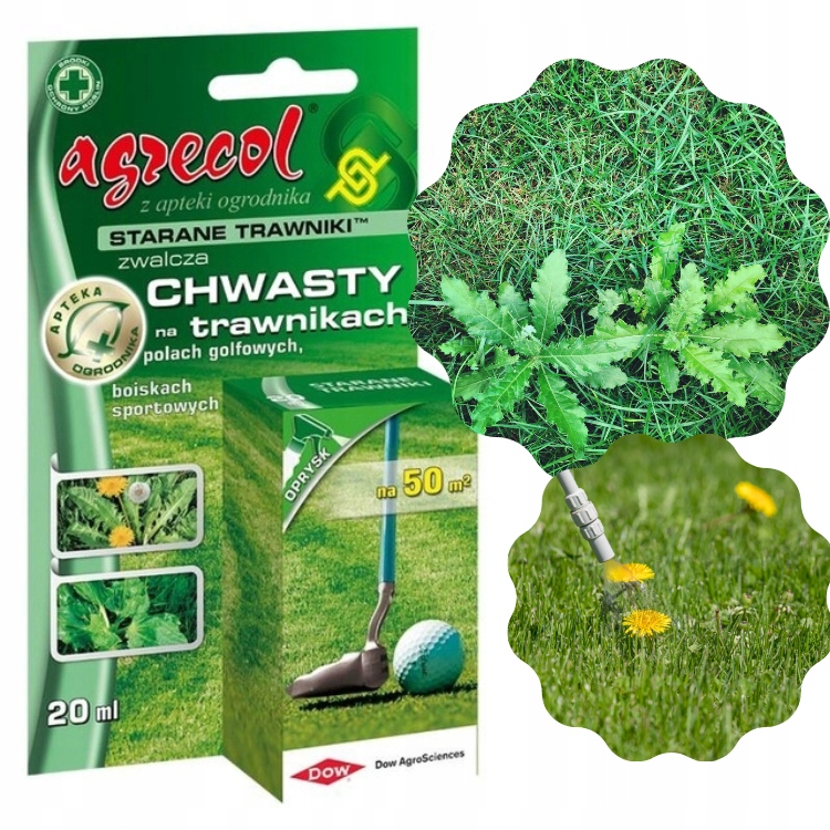 

Oprysk na mniszka w trawniku Starane Trawniki 20ml