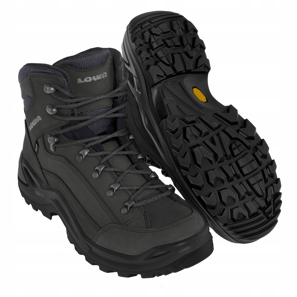 Turistické vysoké trekové boty Lowa Renegade Gtx MID Dark Grey 46