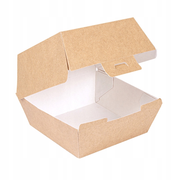 Burger box termiczny EKO 14,4x13,6x9,2 cm 50 szt.