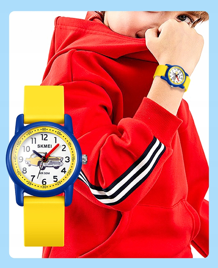 Zegarek dziecięcy SKMEI analogowy kolorowy Płeć uniseks