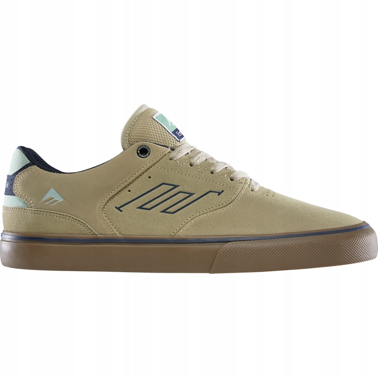 Boty Emerica The Low Vulc Tan/Modrá/Zelená 42